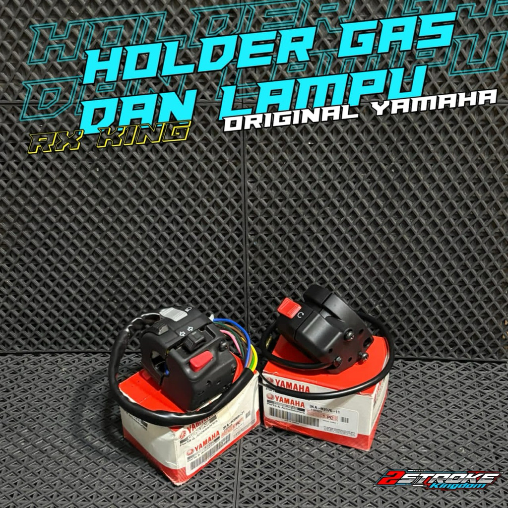HOLDER GAS/SAKLAR LAMPU RX KING ORIGINAL YAMAHA