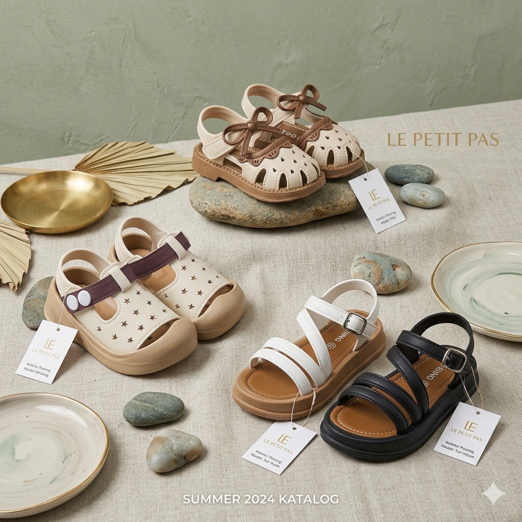 Sepatu Sandal Anak Bayi Laki laki Perempuan Lucu Bahan Karet Jelly Sendal Anak Cewek Cowok