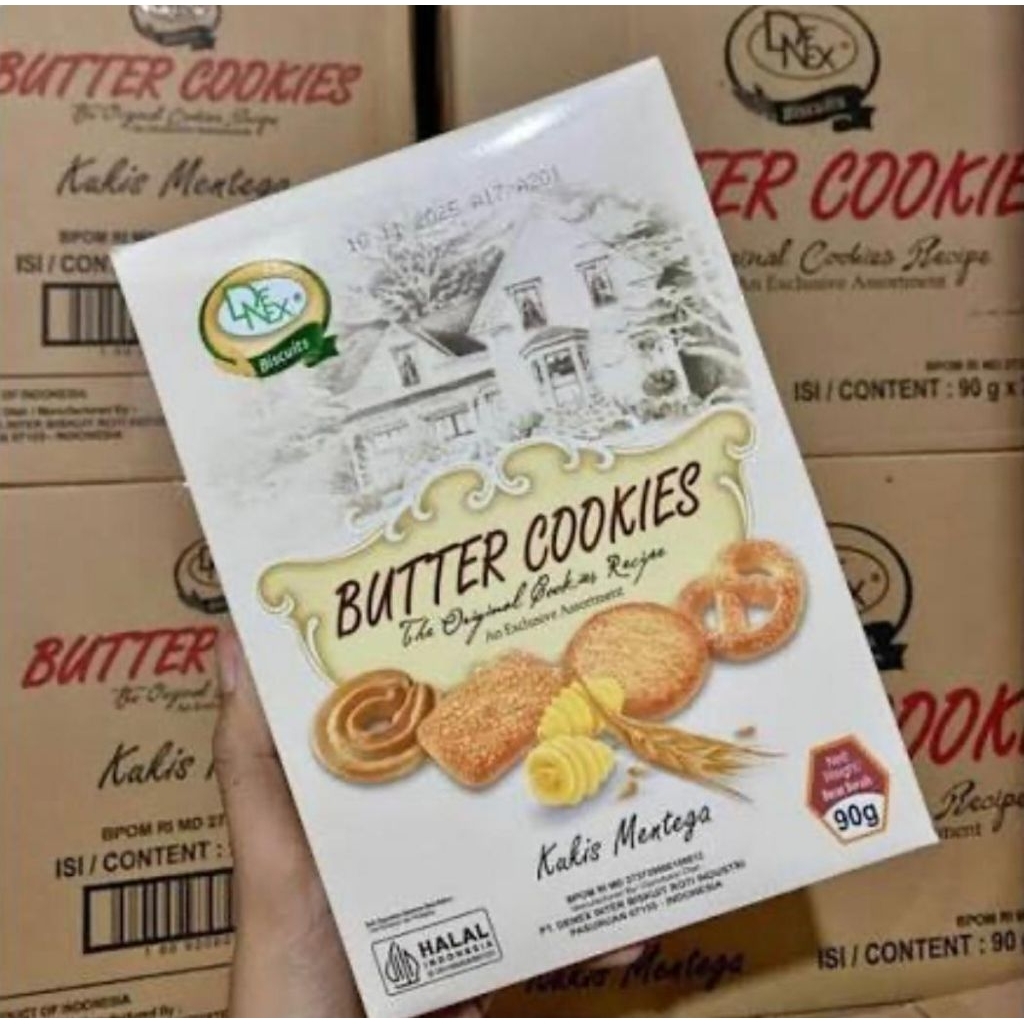 My_Genz Denex Butter Cookies 80Gr(1Karton)/Denex Butter Cookies Asul Asul/Denex Butter /Asul Asul