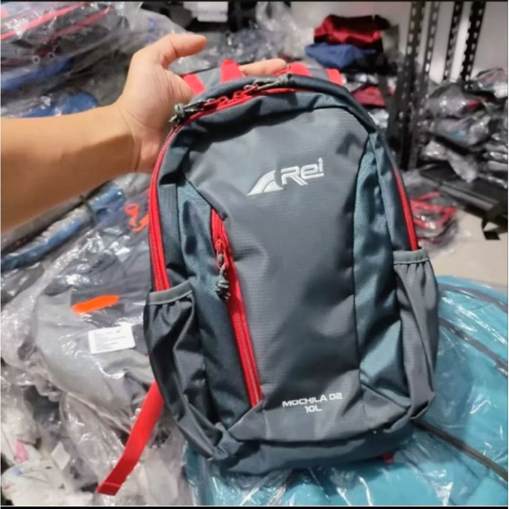 Tas Ransel Sekolah/Olahraga/Jalan-jalan Cowok/Cewek Rei Mozilla 10 liter anak-anak/dewasa