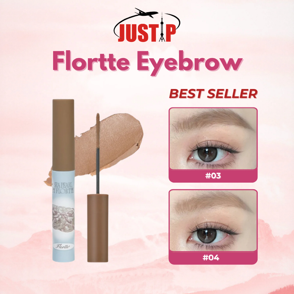 Flortte Sea Pearl Eyebrow Tint Flortte Eyebrow Mascara Flortte Eyebrow Flortte Mascara