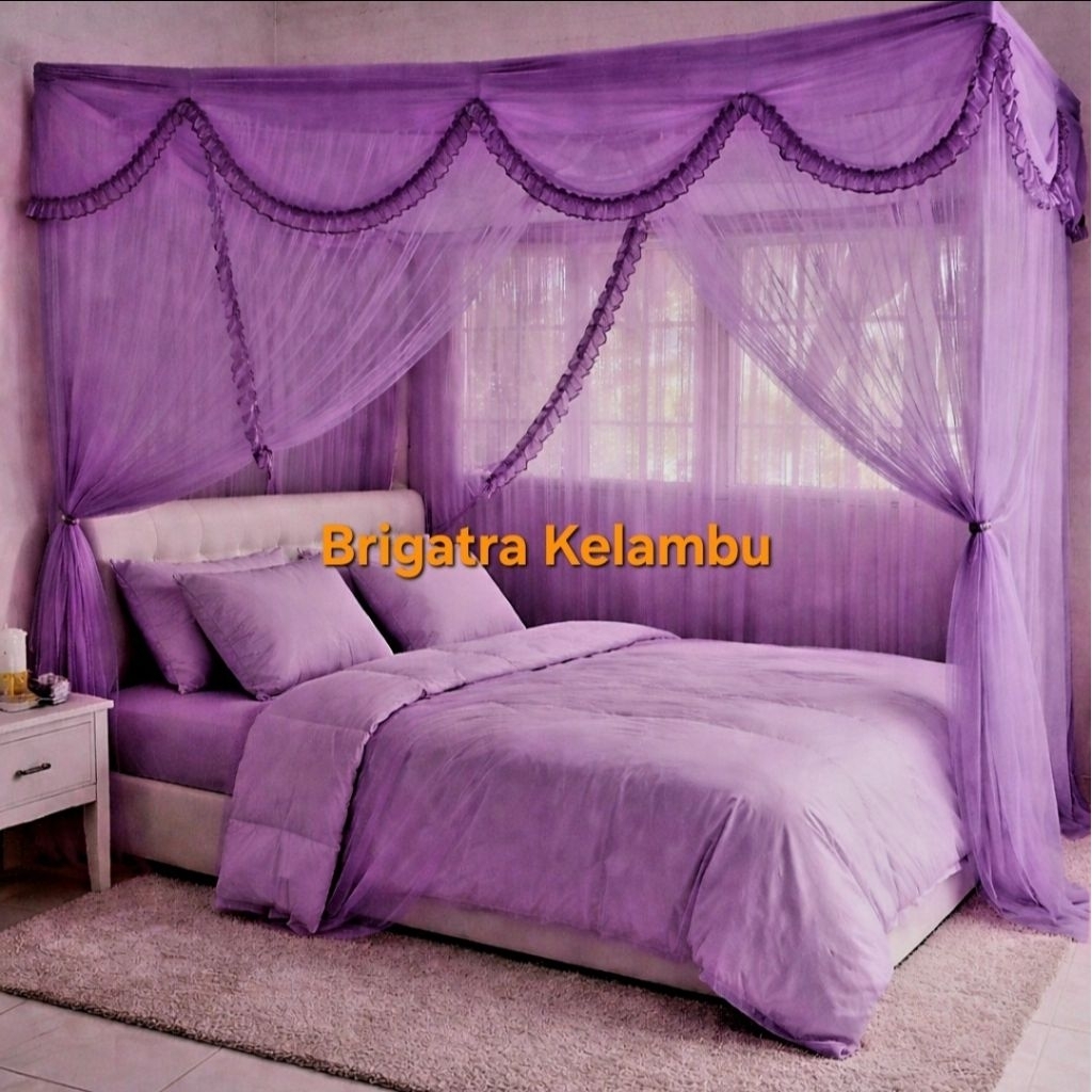 Kelambu Tidur Premium Kelambu Tenda ,Tebal , Halus