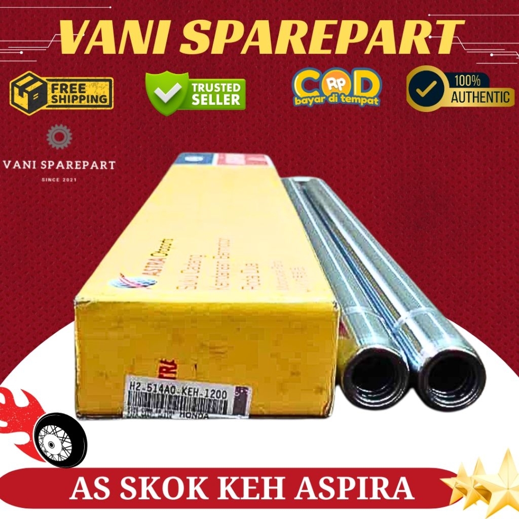 AS SHOCK DEPAN GLPRO MEGAPRO KEH ASPIRA