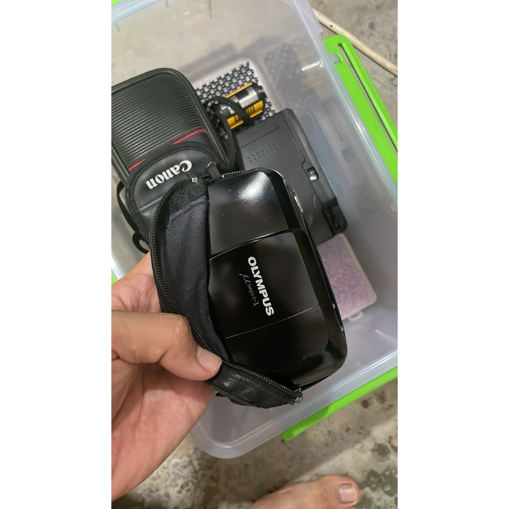 olympus mju 1 & canon prima