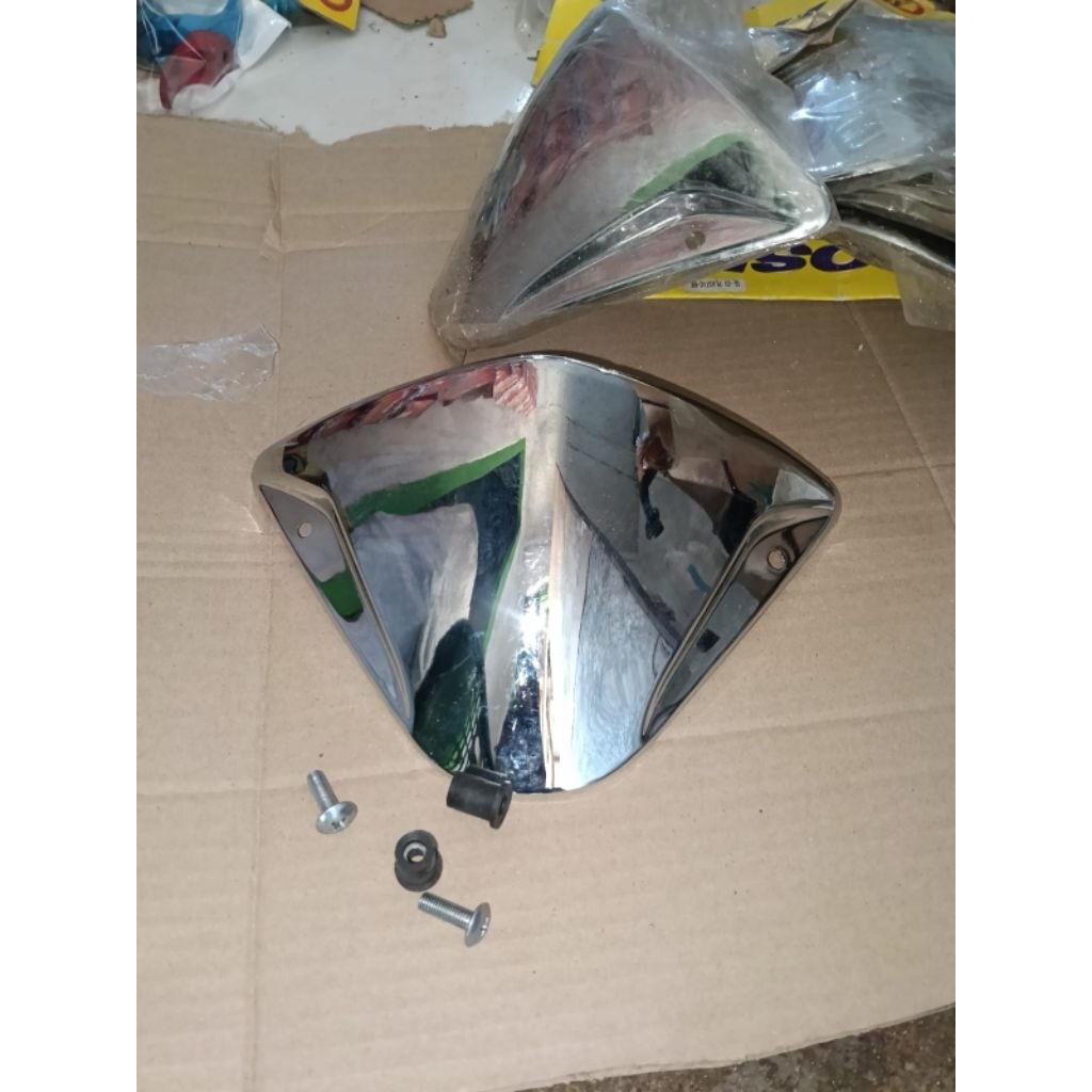 visor segitiga krum set baut import original POSH Thailand