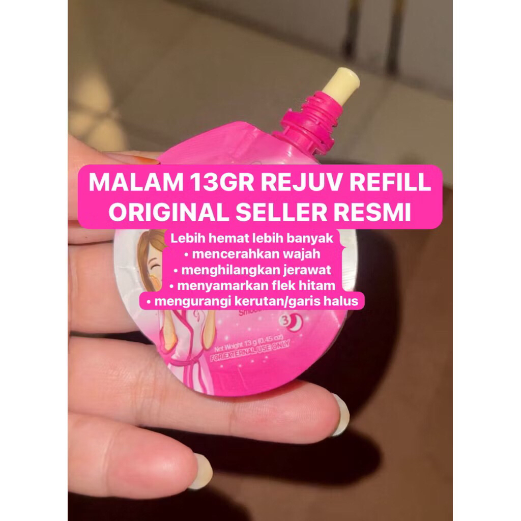 Krim Malam Rejuve 13gr Original