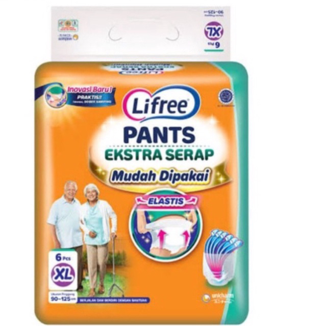 Lifree pants popok celana dewasa - lifree popok celana dewasa