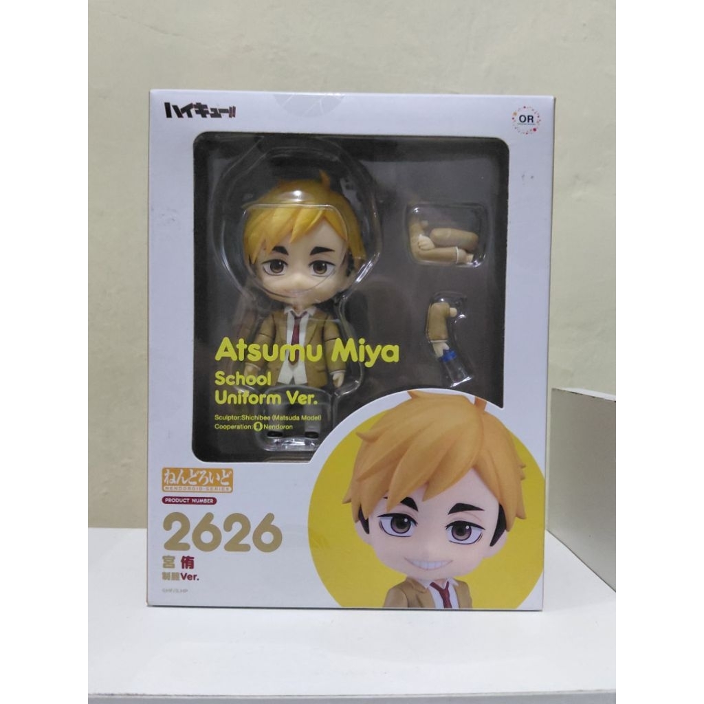 Haikyuu Nendoroid Miya Atsumu - School Uniform Version