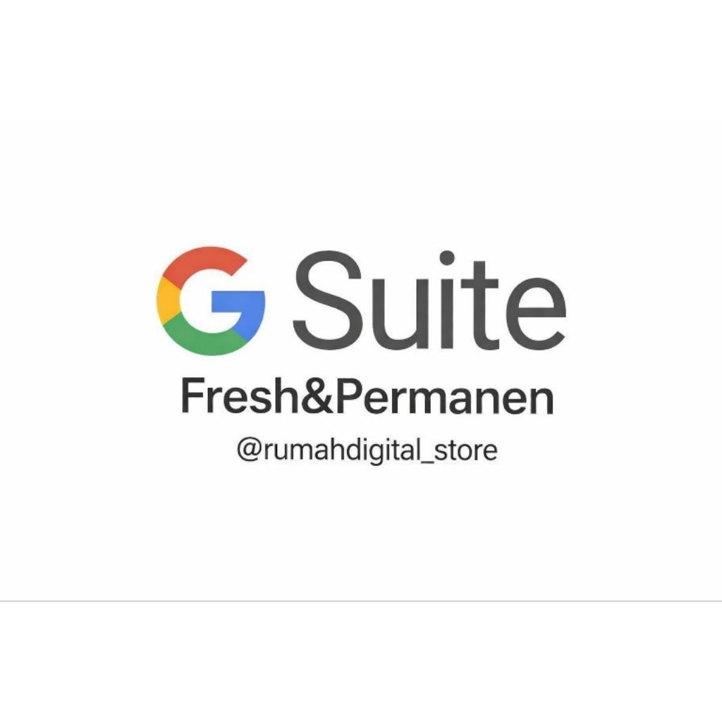 Gsuite Permanen | Random Bergaransi