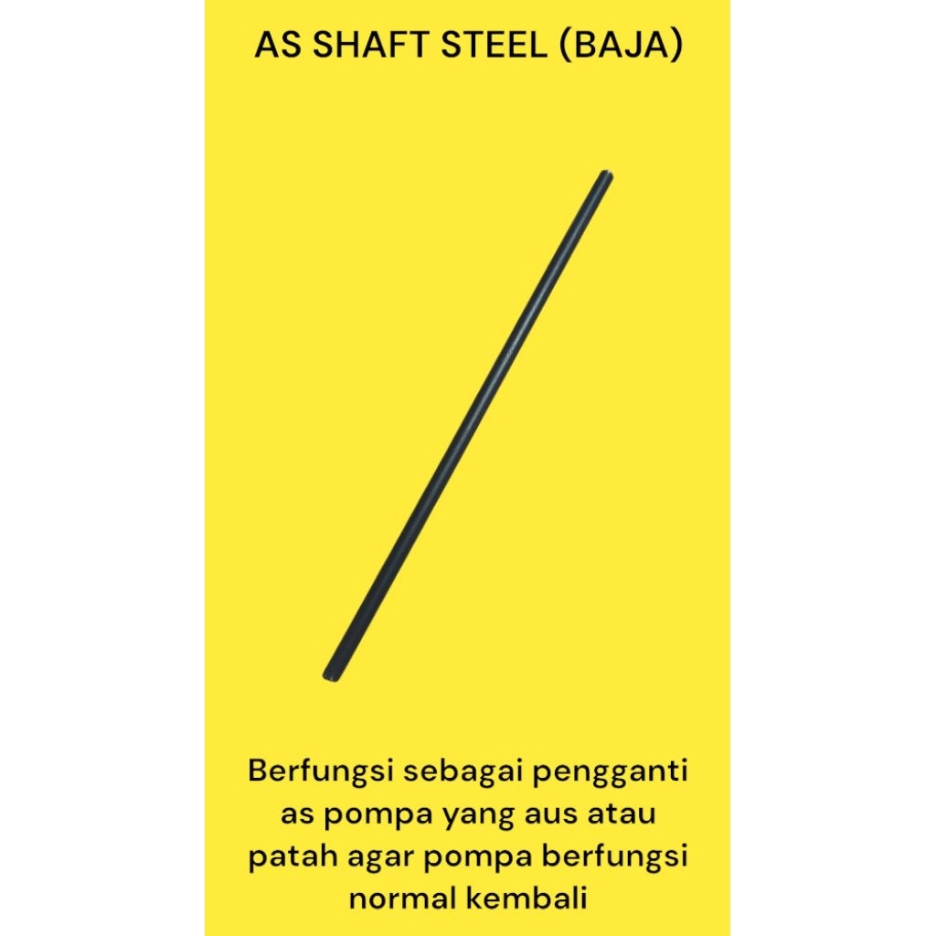 As Rosston RS-106 AS Baja Hitam High-Strength – Sparepart Pengganti Pompa Rosston RS-106
