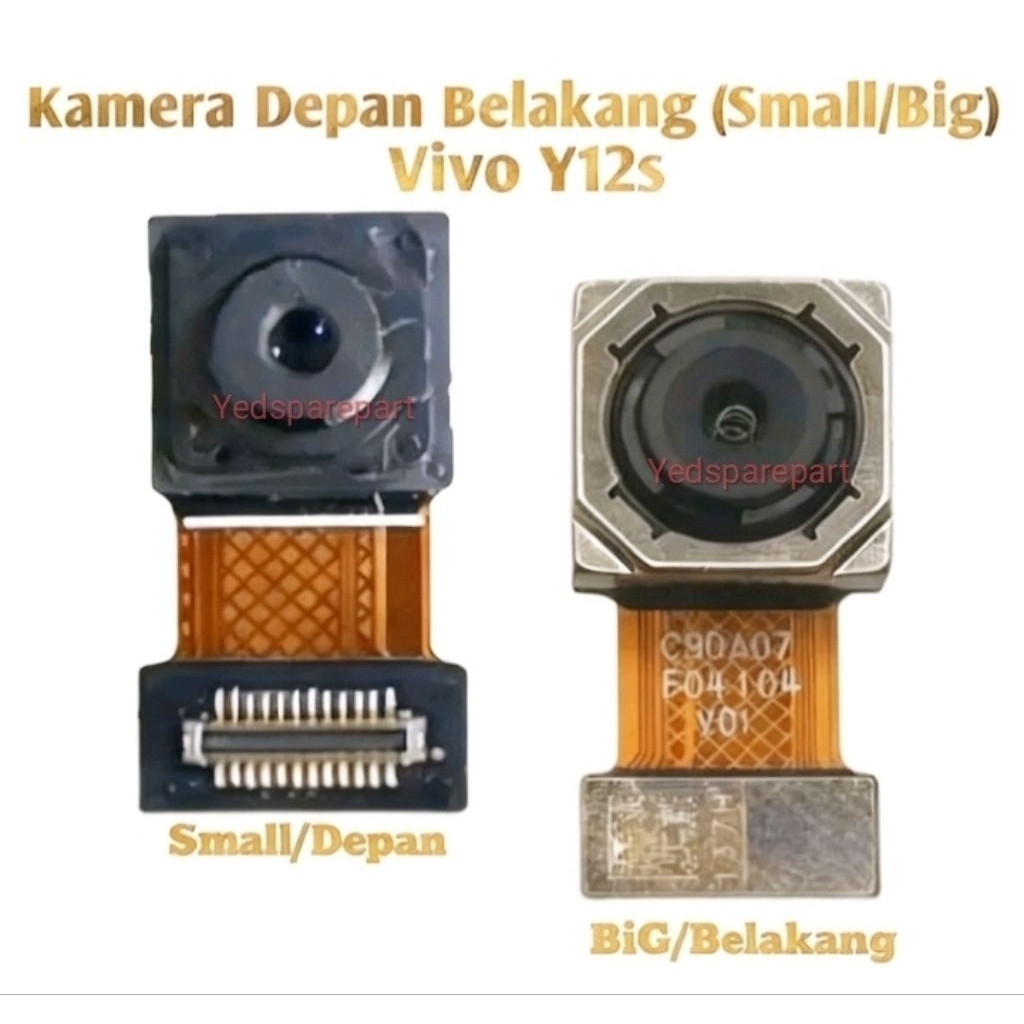 CAMERA DEPAN/SMALL  BELAKANG BIG VIVO Y12S camera
