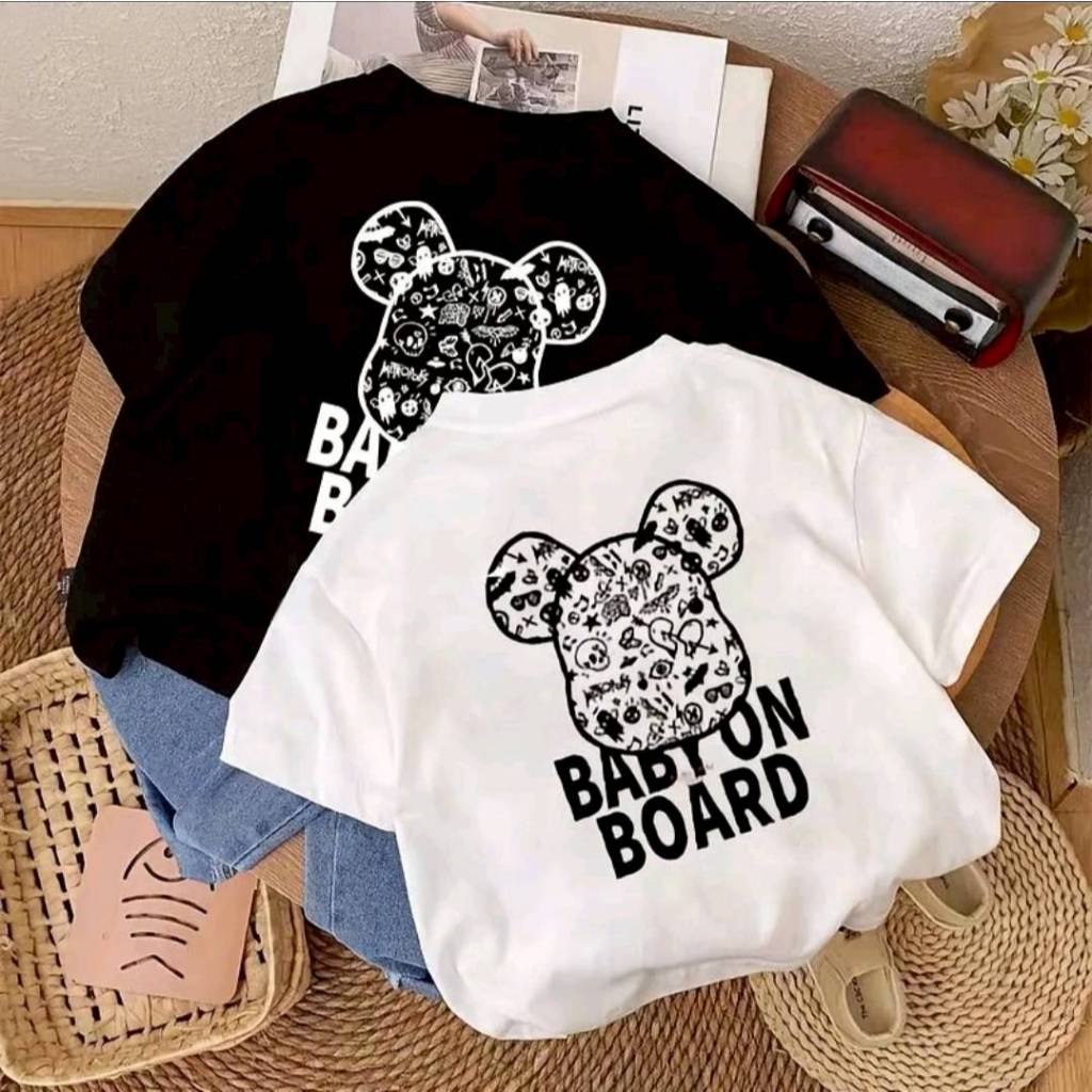 GX.STOREE - Kaos anak pria|2-12 Tahun|Cetakan gaya Korea|korea style premium baju atasan|Anak pria 1