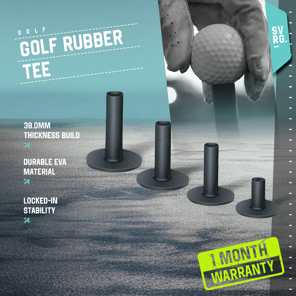 SVRG Golf Rubber Tee Practice Tee Karet Tee Golf Driving