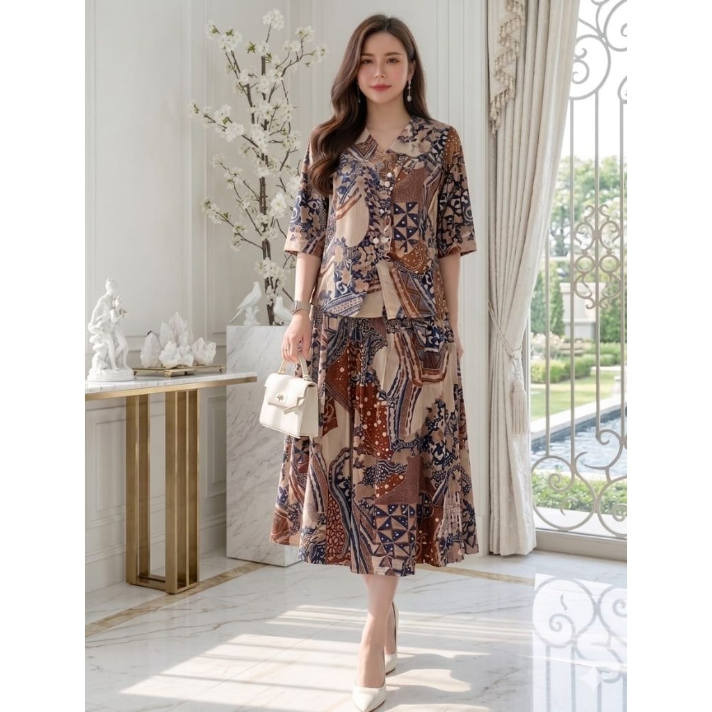 STELAN ROK BATIK WANITA TERBARU