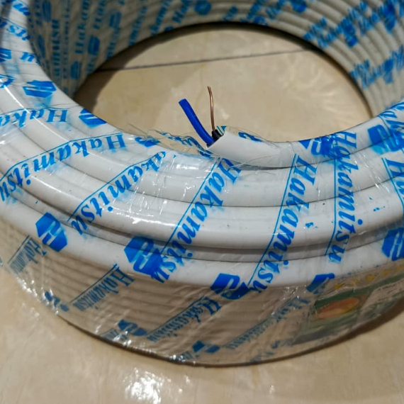 HAKAMITSU Kabel Listrik NYM 2x1.5 2x1,5 SNI - per Meter