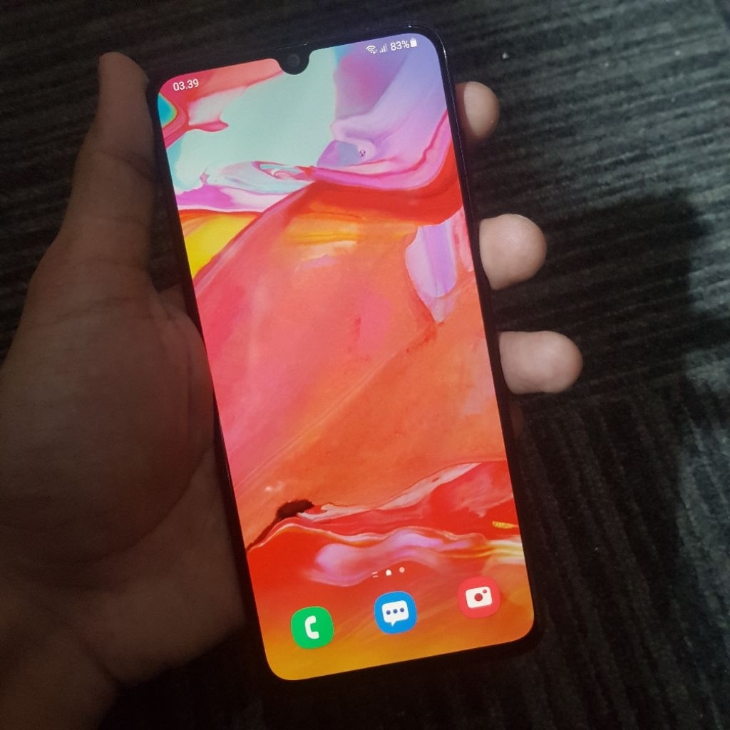 LCD samsung a70 copotan normal test