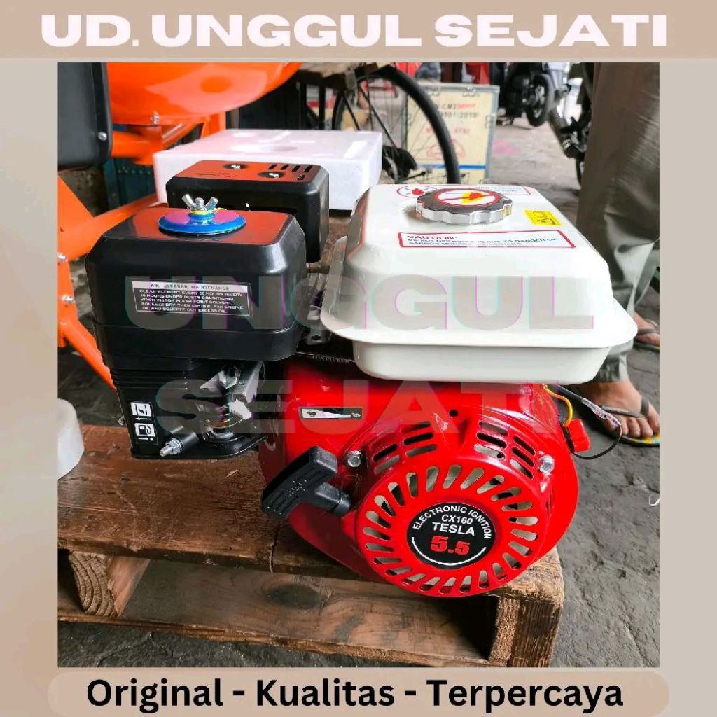 Tesla CX160 CX200. Mesin bensin 5.5pk 6.5pk. Engine. Mesin penggerak serba guna