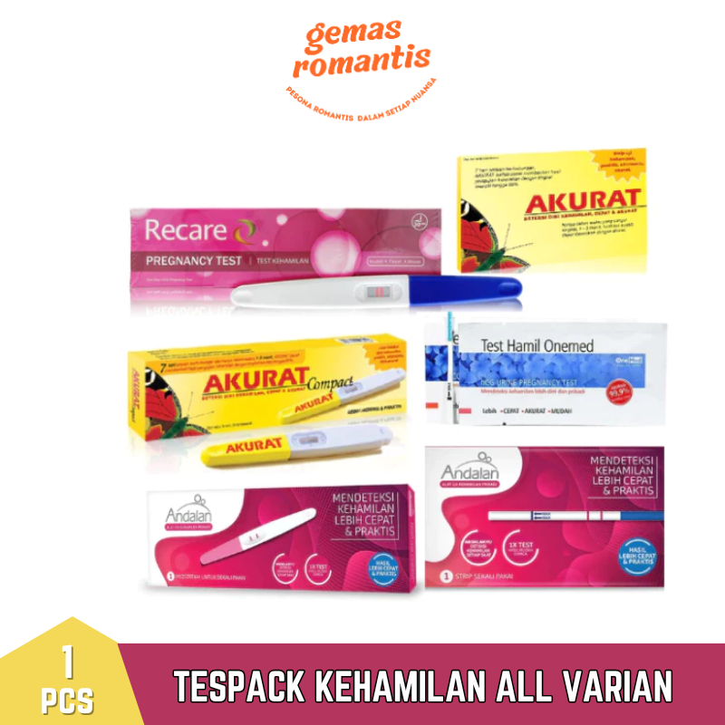 Testpack kehamilan akurat Test pack andalan Midstream One med sensitif digital