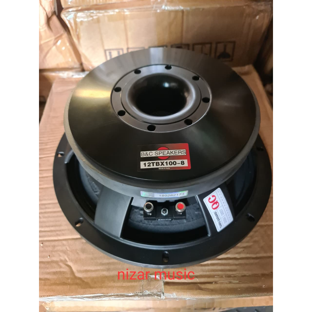 KOMPONEN SPEAKER B&C 12TBX100 / BNC 12TBX100 12 INCH VOICE COIL 4 INCH