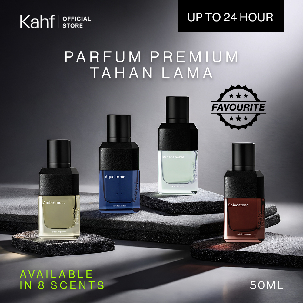 NEW Kahf Extrait de Parfum x Bryan Domani - Full & Mini Size / Travel Size - 50 ml & 5 ml - Oracle S