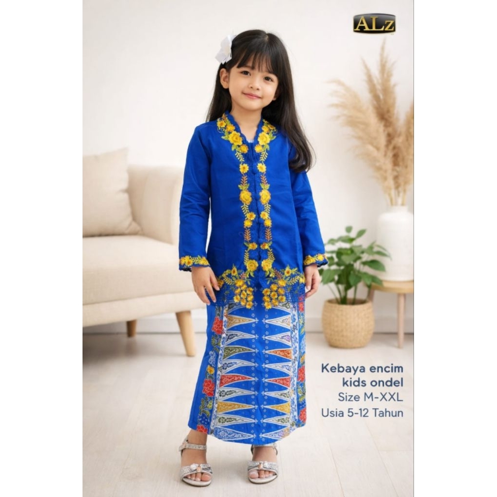 SETELAN KEBAYA ENCIM ANAK PEREMPUAN // SETELAN KEBAYA ENCIM ANAK SD // KEBAYA ENCIM ANAK // KEBAYA E
