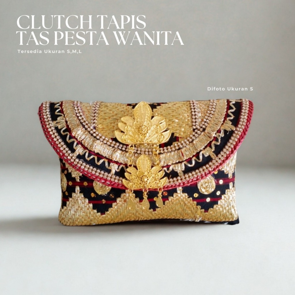 LAMPUNG ETHNICA OFFICIAL - CLUTCH TAPIS LAMPUNG / TAS TAPIS LAMPUNG - TAS WANITA TAPIS LAMPUNG - CLU