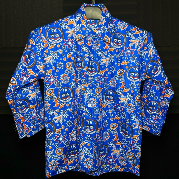 BATIK TK BIRU/SERAGAM BATIK TK NASIONAL IGTKI