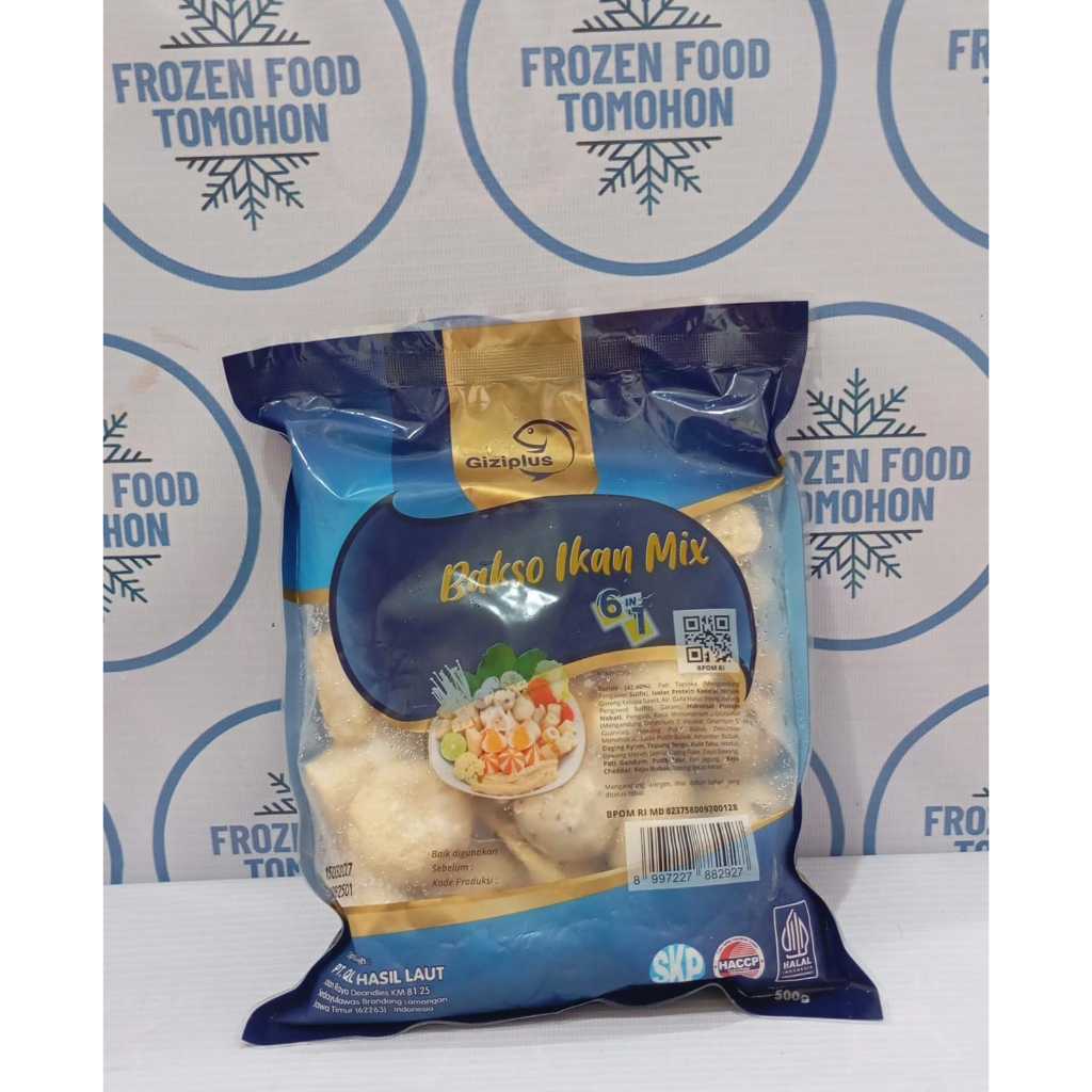 Giziplus Bakso Mix 500gr - Frozen Food Tomohon