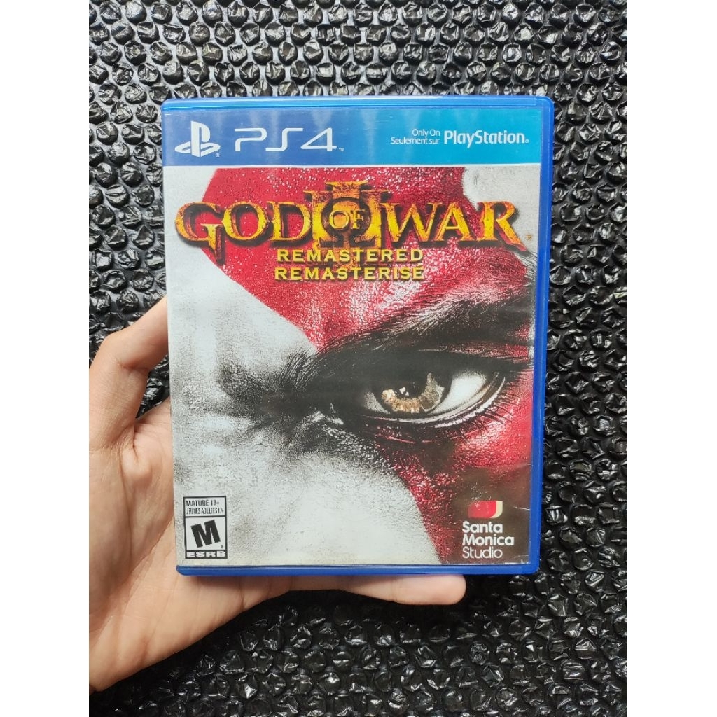 BD Kaset Ps4 God of War 3 Remasted
