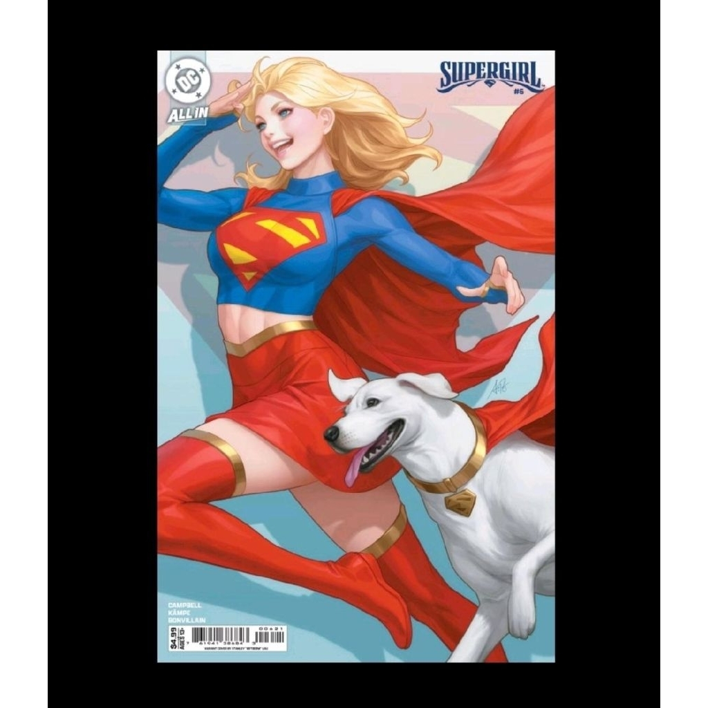 Supergirl #6 Cover B Stanley 'Artgerm' Lau Variant
