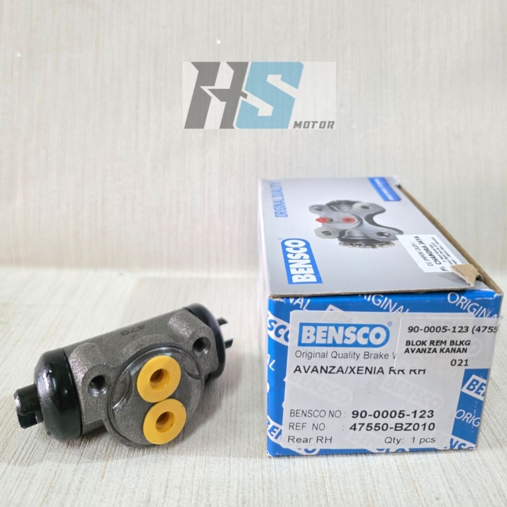 WHEEL CYLINDER BLOK MASTER REM BELAKANG KANAN RH MOBIL AVANZA XENIA VELOZ ALL NEW AVANZA ALL NEW XEN