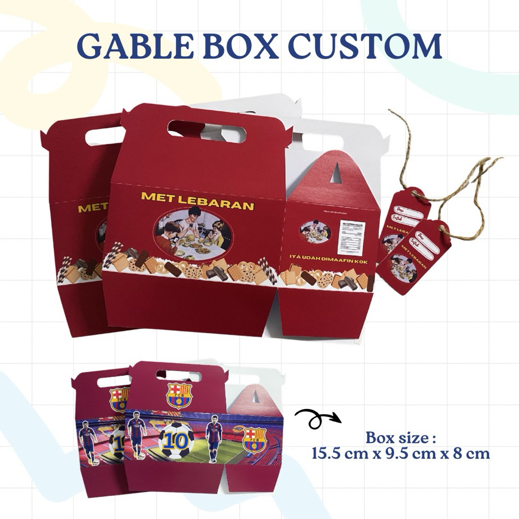 GABLE BOX CUSTOM | HAMPERS | MINIGIFT