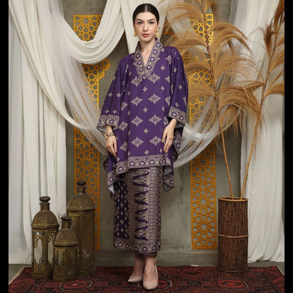Kebaya Purple | Kebaya Ungu | Kebaya Premium | Kebaya Wisuda | Kebaya Modern | Kebaya Wanita | Baju 