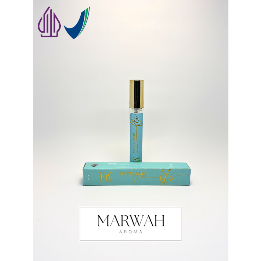 parfum aroma mahal Pretty Baby Varian Cewek Travel Size 10ml Sudah Halal dan BPOM Eau de Perfume Tah