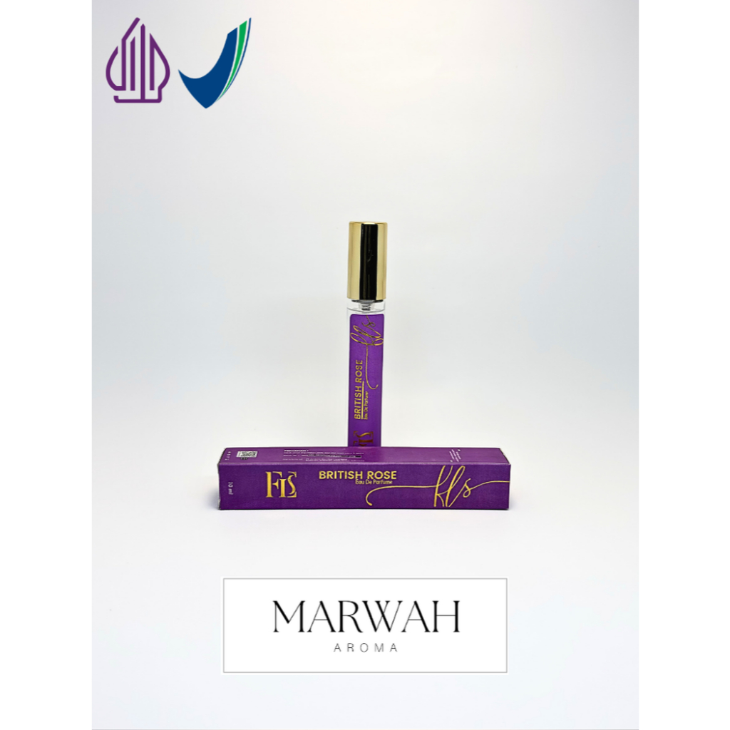 parfum aroma mahal  British Rose Varian Cewek Travel Size 10ml Sudah Halal dan BPOM Eau de Perfume T