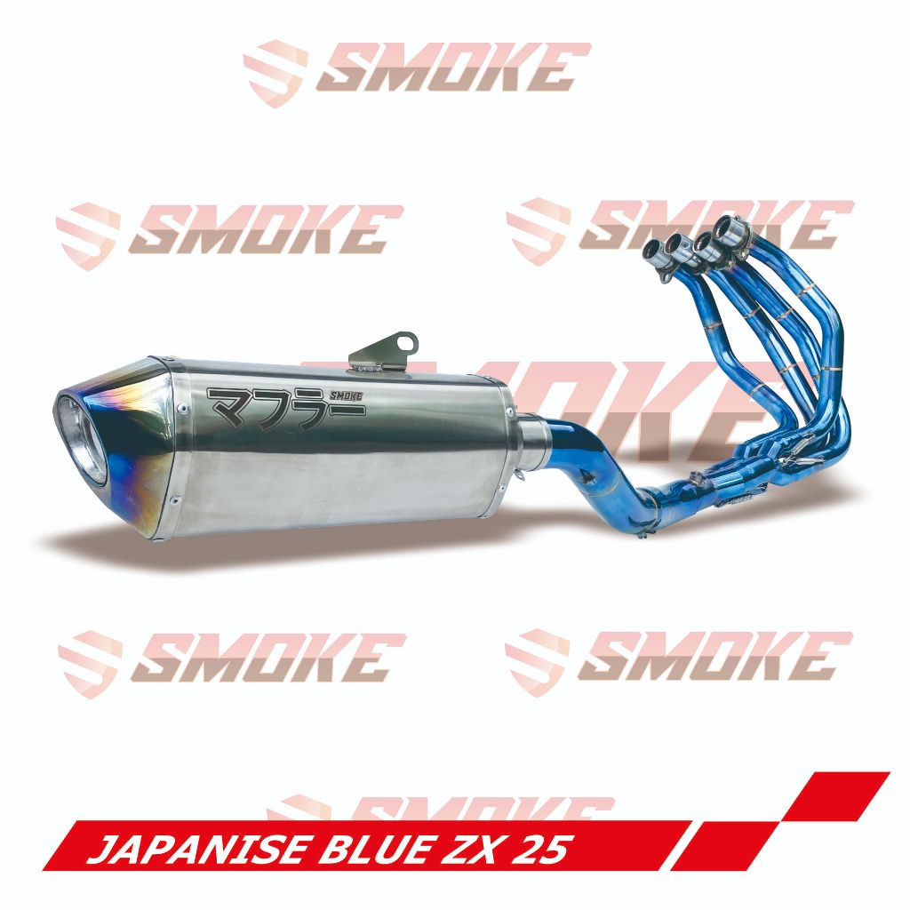 Knalpot Motor Kawasaki Ninja ZX25R - Kawasaki Ninja ZX25R Full Sistem Type Japanis