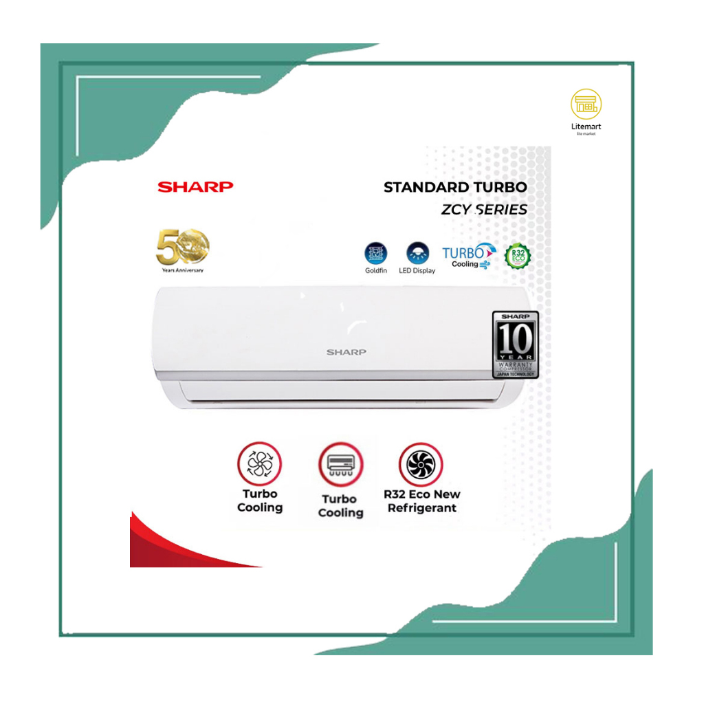 SHARP AC STANDARD 2PK AH-A18ZCY