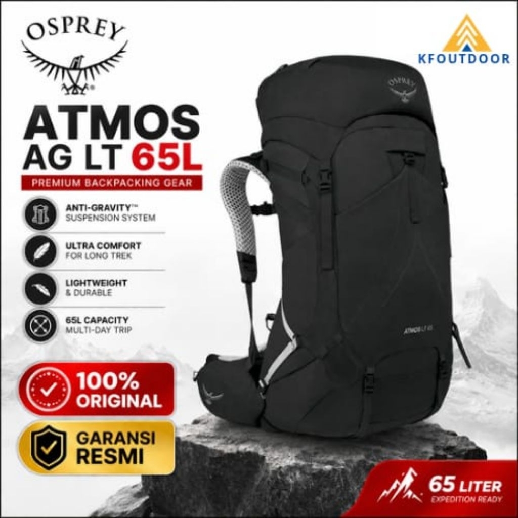 Tas Carriel Osprey Atmos AG LT 65 S23 Original Osprey