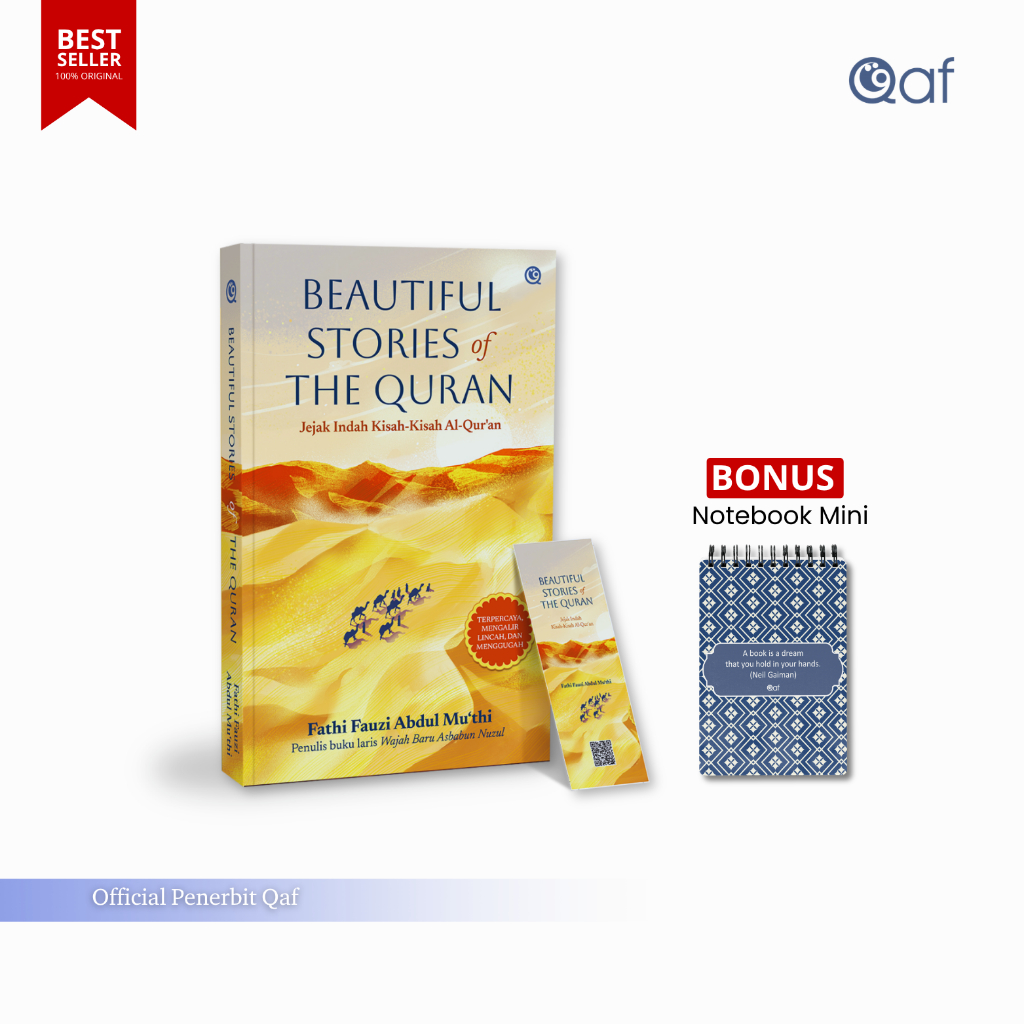 Penerbit Qaf - Buku Beautiful Stories of The Quran | Kisah Indah Al-Qur’an yang Menyentuh Hati | Bon