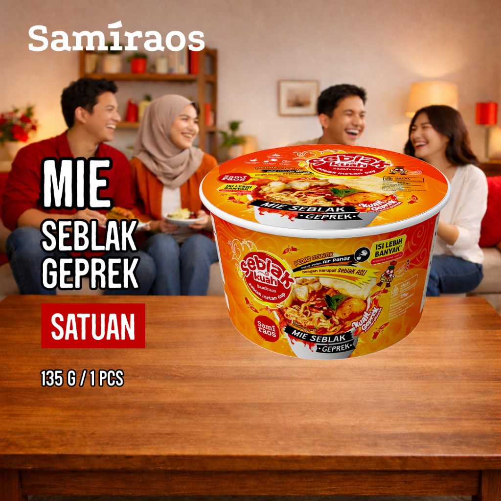 SAMIRAOS - Seblak Mie Kuah Geprek