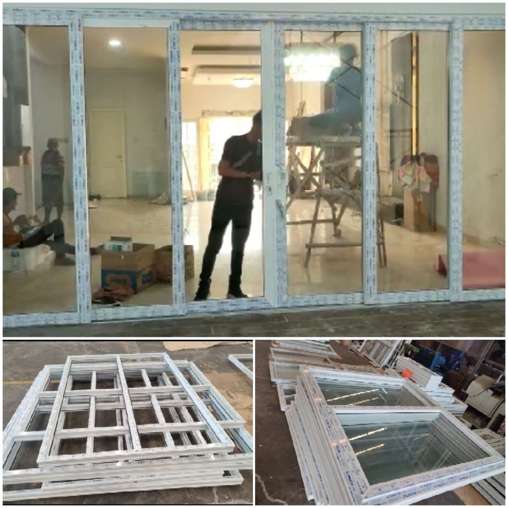 Kusen UPVC, kusen jendela UPVC, kusen pintu UPVC, tukang UPVC, vendor UPVC, tukang pasang UPVC, apli