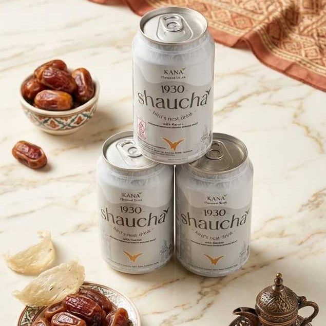 SHAUCHA Minuman Kaleng Sarang Burung Walet Rasa Kurma 300ml
