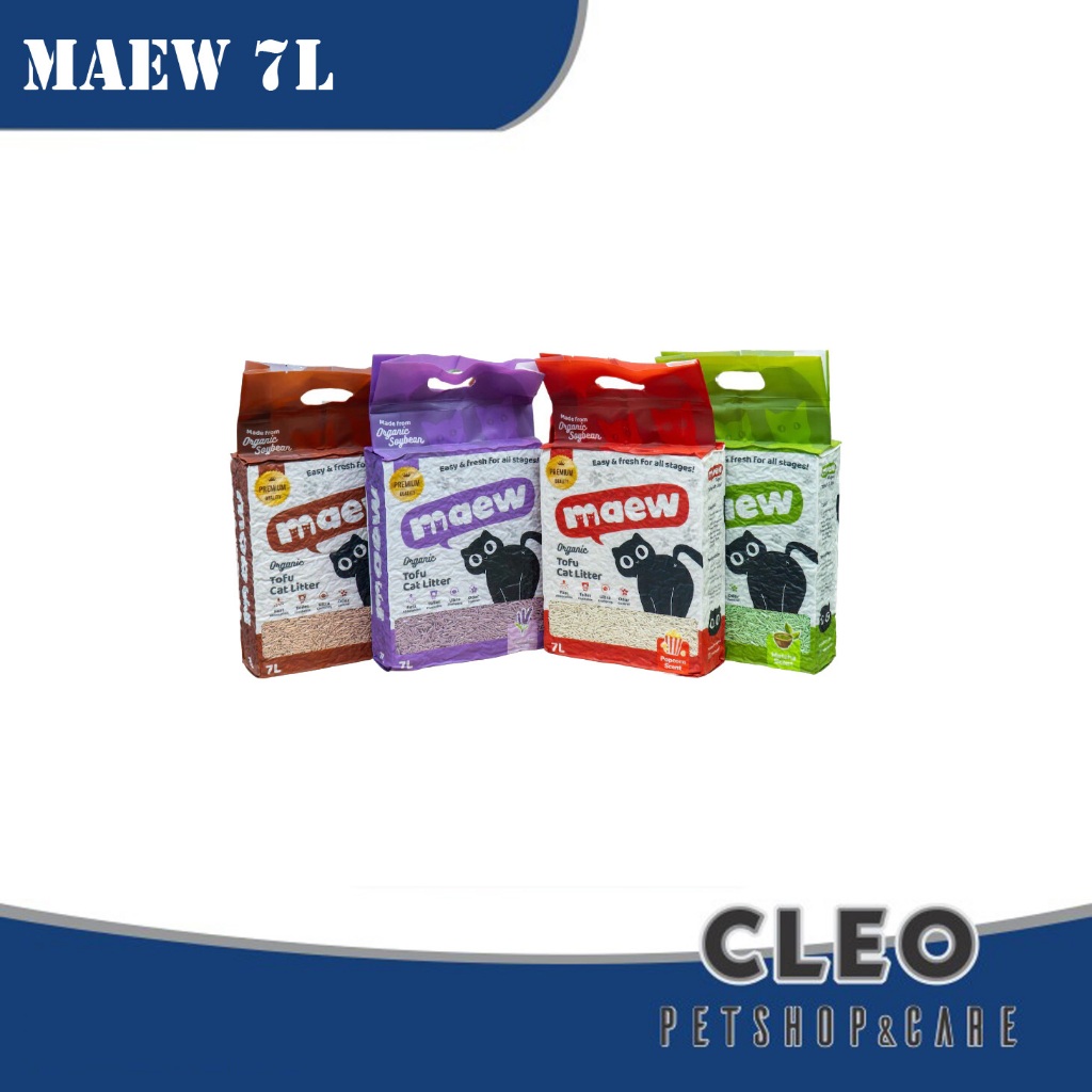 Pasir Kucing Tofu Maew 7 Litter Cat Sands