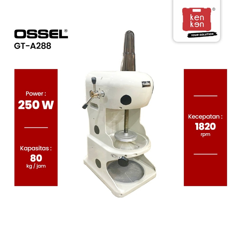 Ossel - GT-A288 Ice Shaver Mesin Serut Es