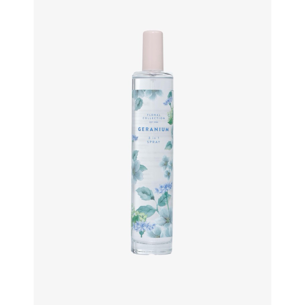 Marks & Spencer Mark and Spencer Floral Collection 3 in 1 Spray Parfum China Blue Geranium 100ml