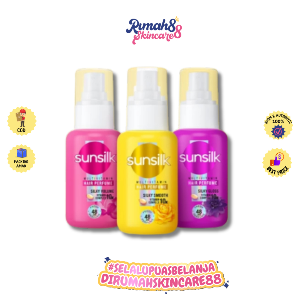 RSC 88 - SUNSILK MULTIVITAMIN HAIR PARFUME SILKY 50ML
