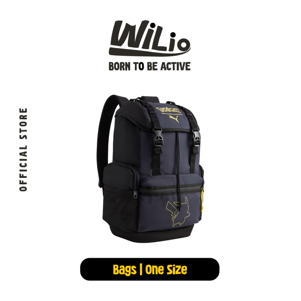 PUMA X POKEMON Backpack 28L 09233001 - Tas Ransel Anak (Hitam)