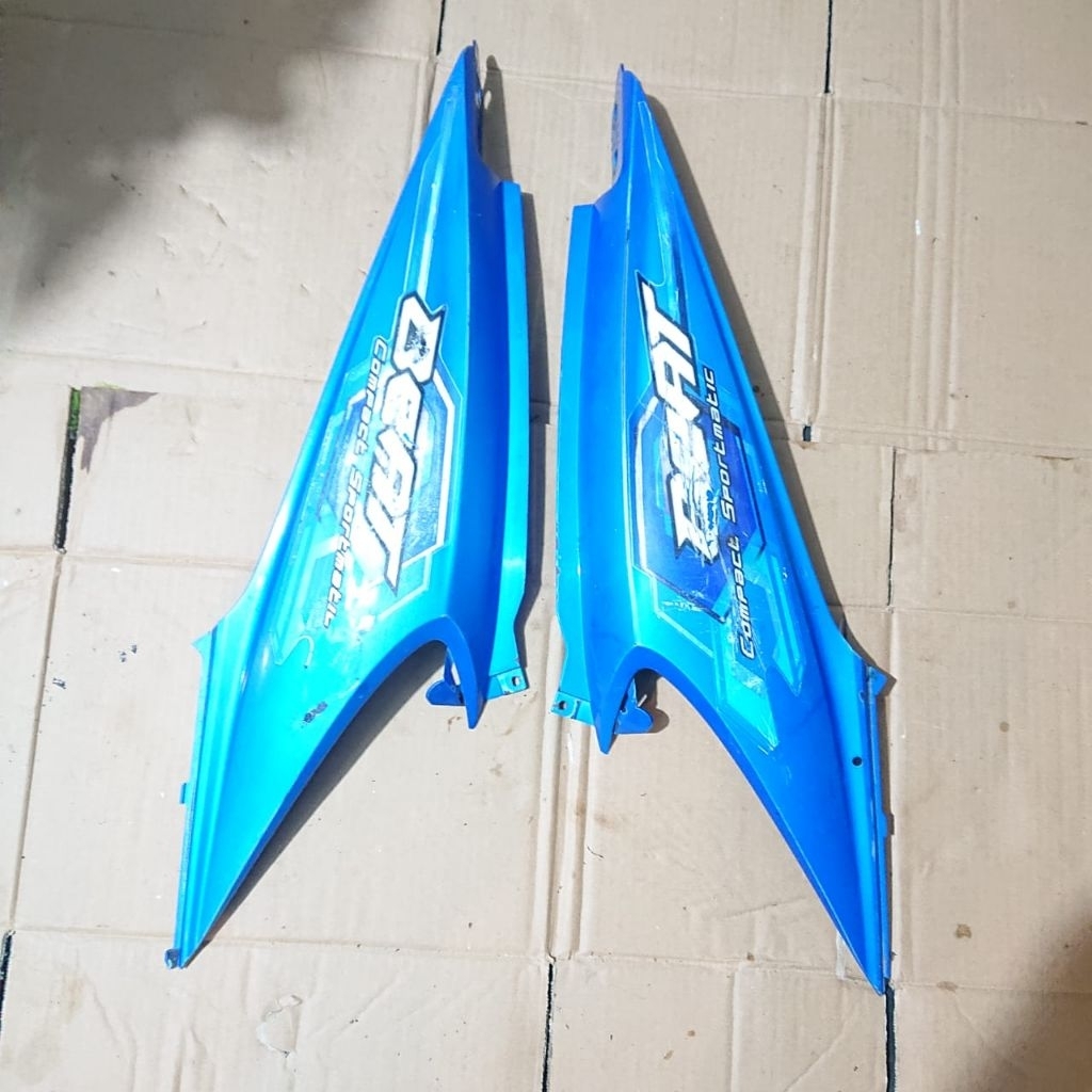 Cover Body Samping Honda Beat Karbu 2008 2009 Biru Original Copotan Ori Beat Lama Siap PasangCover S