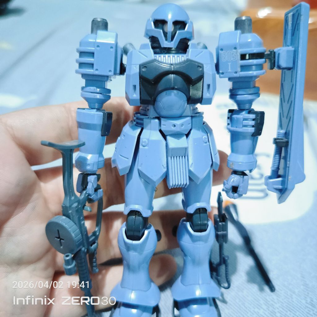 HGUC 1/144 Zudah bekas Minus