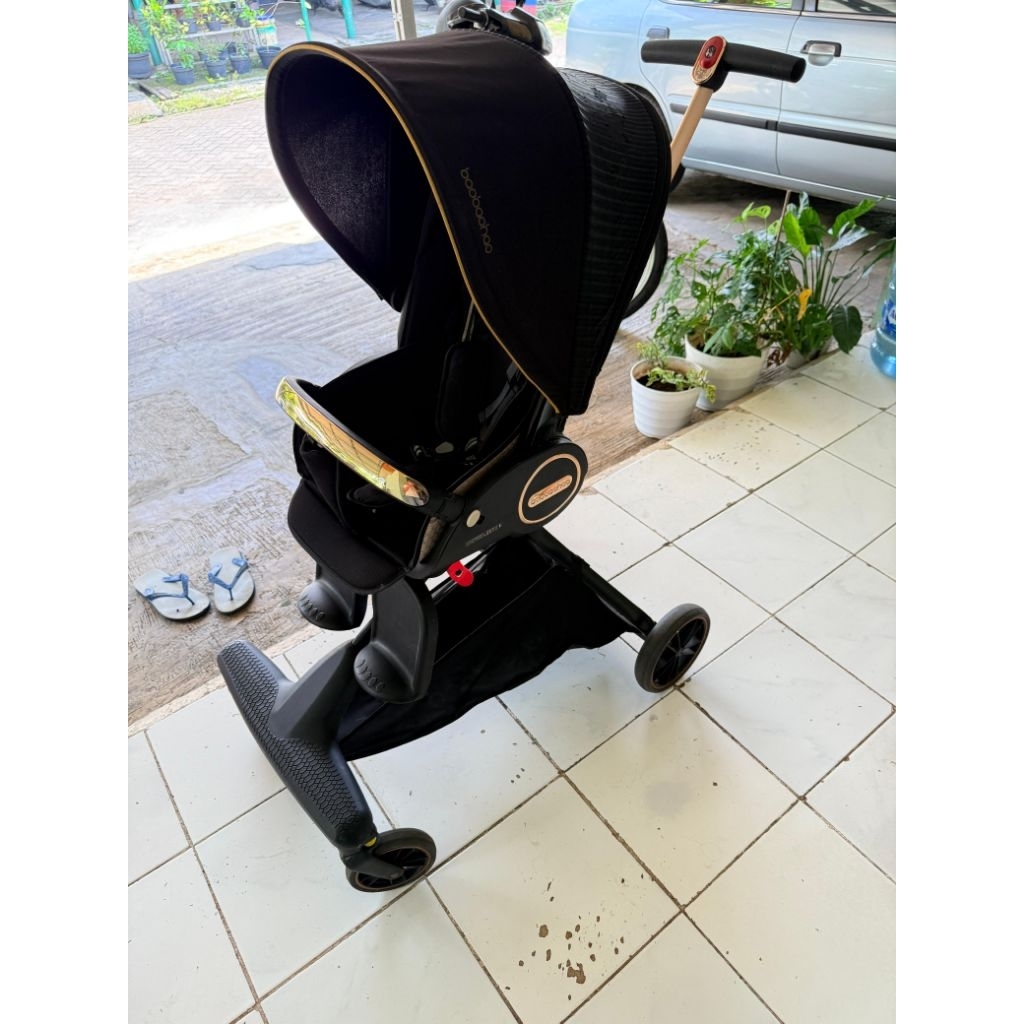 PRELOVED Stroller BaoBaoHao V9 - Rotasi 360 Derajat, Kursi Dapat Dilepas, Desain Elegan